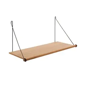 We Do Wood - Hylde - Loop Shelf - eg/sort